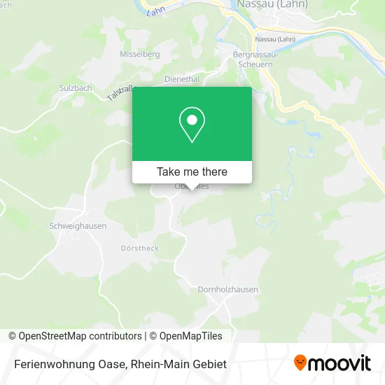 Карта Ferienwohnung Oase
