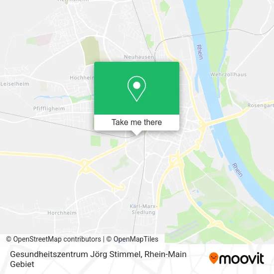 Карта Gesundheitszentrum Jörg Stimmel