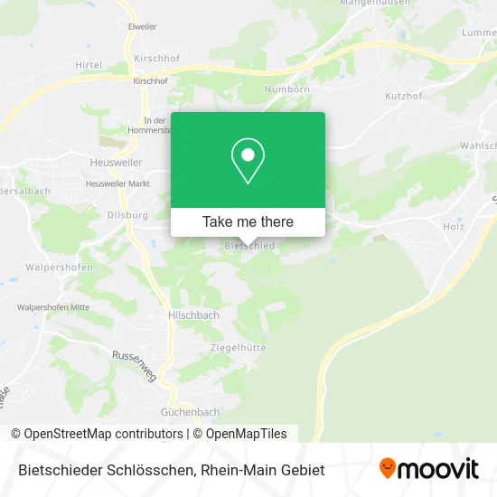 Карта Bietschieder Schlösschen