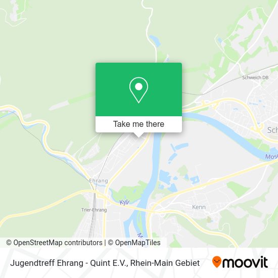 Карта Jugendtreff Ehrang - Quint E.V.