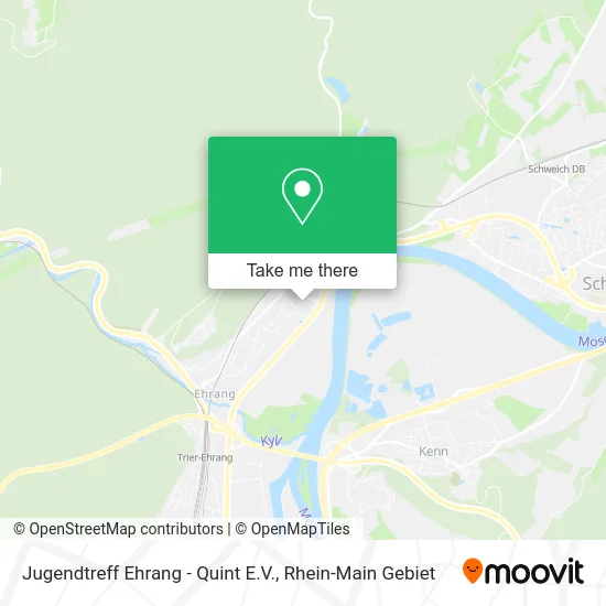 Карта Jugendtreff Ehrang - Quint E.V.