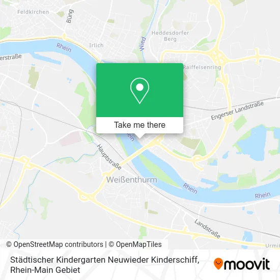 Карта Städtischer Kindergarten Neuwieder Kinderschiff