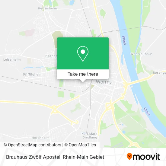 Карта Brauhaus Zwölf Apostel
