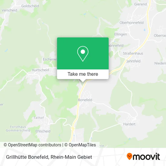 Карта Grillhütte Bonefeld