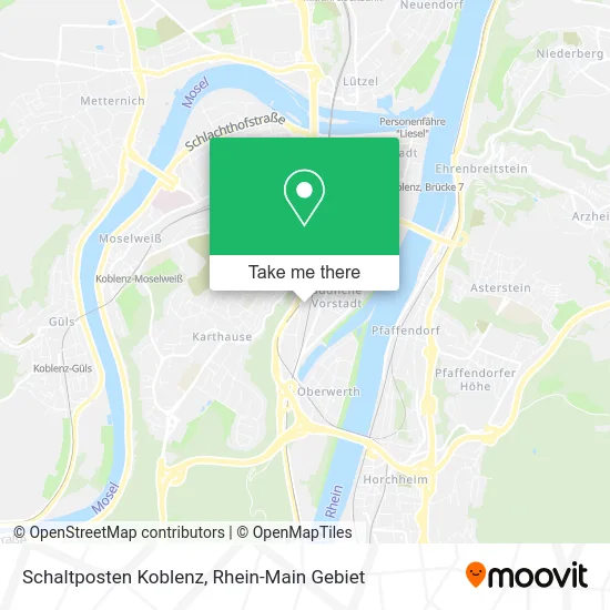 Карта Schaltposten Koblenz