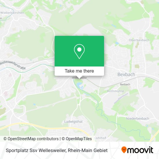 Карта Sportplatz Ssv Wellesweiler