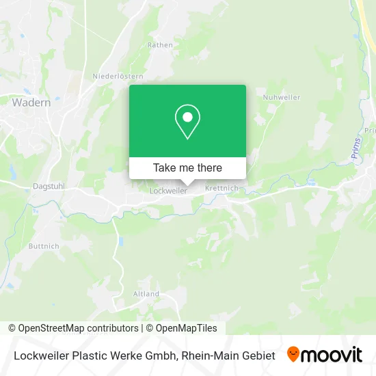 Карта Lockweiler Plastic Werke Gmbh