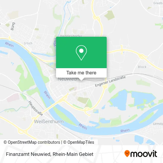 Карта Finanzamt Neuwied