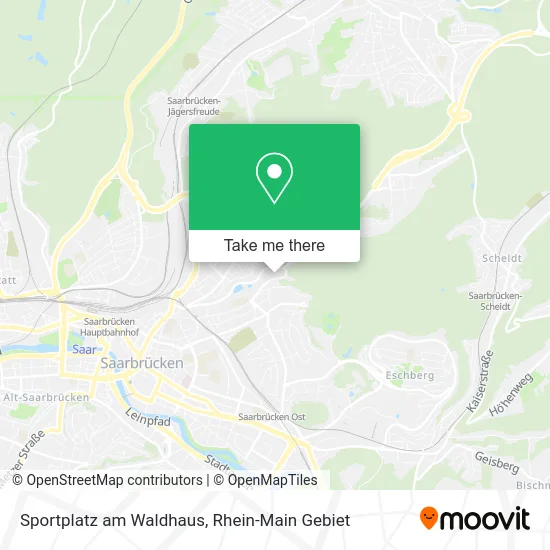 Карта Sportplatz am Waldhaus