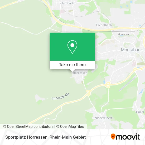 Карта Sportplatz Horressen