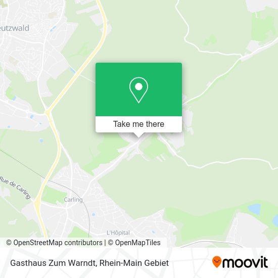 Карта Gasthaus Zum Warndt