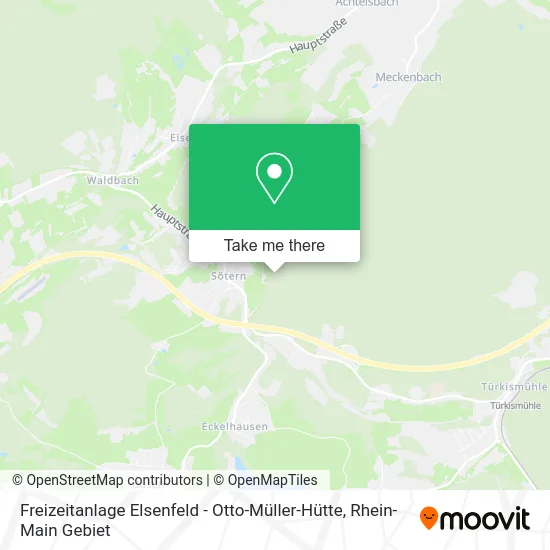 Карта Freizeitanlage Elsenfeld - Otto-Müller-Hütte