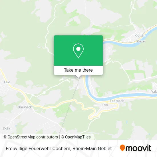 Карта Freiwillige Feuerwehr Cochem
