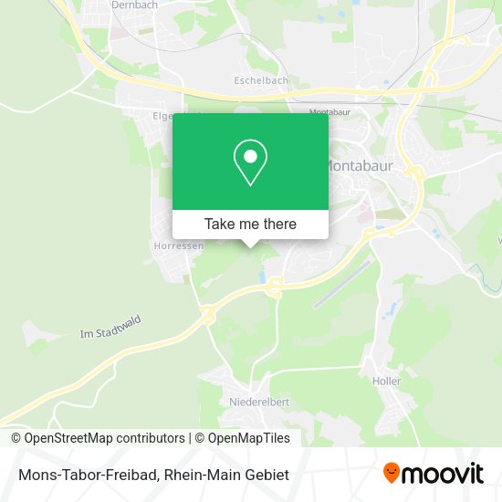 Карта Mons-Tabor-Freibad