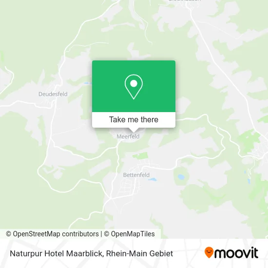Карта Naturpur Hotel Maarblick