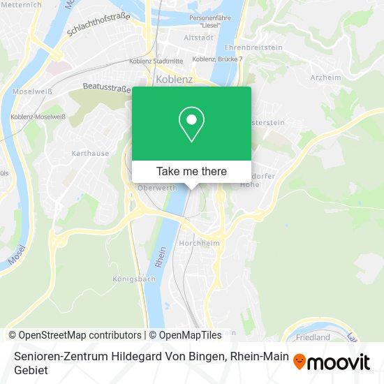 Карта Senioren-Zentrum Hildegard Von Bingen