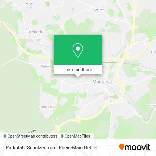 Карта Parkplatz Schulzentrum