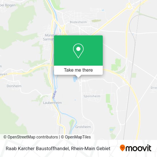 Карта Raab Karcher Baustoffhandel