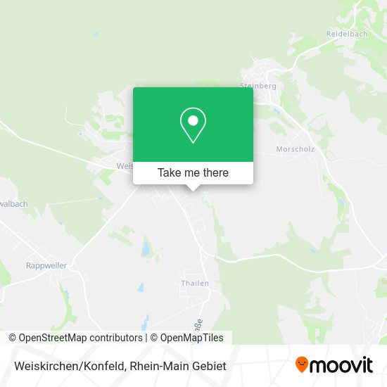 Карта Weiskirchen/Konfeld
