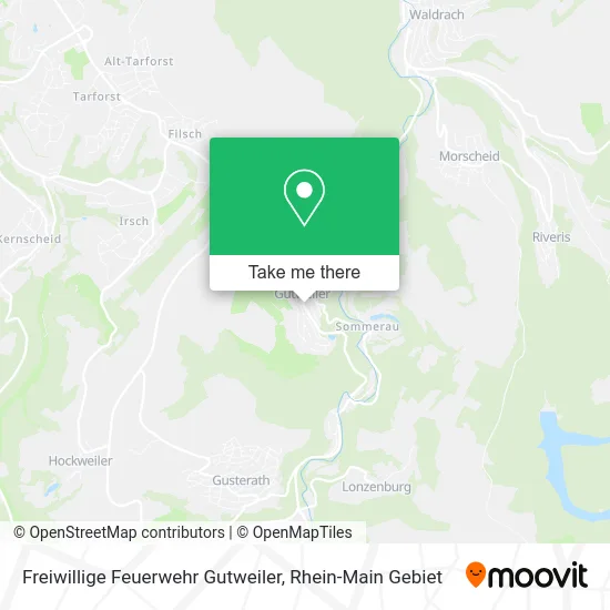 Карта Freiwillige Feuerwehr Gutweiler