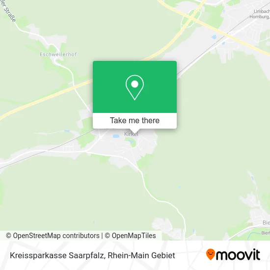 Карта Kreissparkasse Saarpfalz