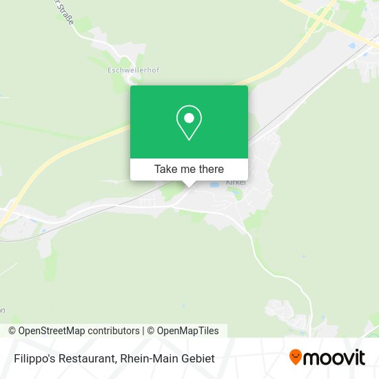 Карта Filippo's Restaurant