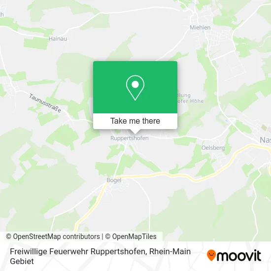 Карта Freiwillige Feuerwehr Ruppertshofen