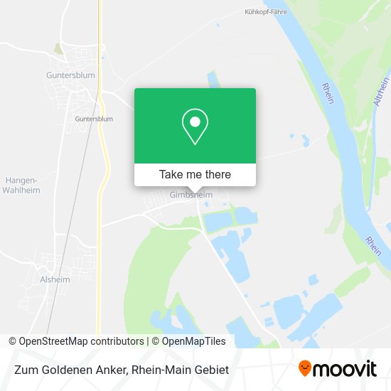 Карта Zum Goldenen Anker