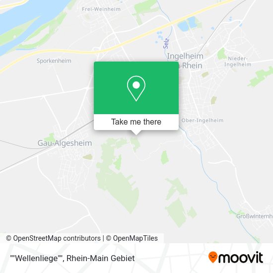 Карта ""Wellenliege""