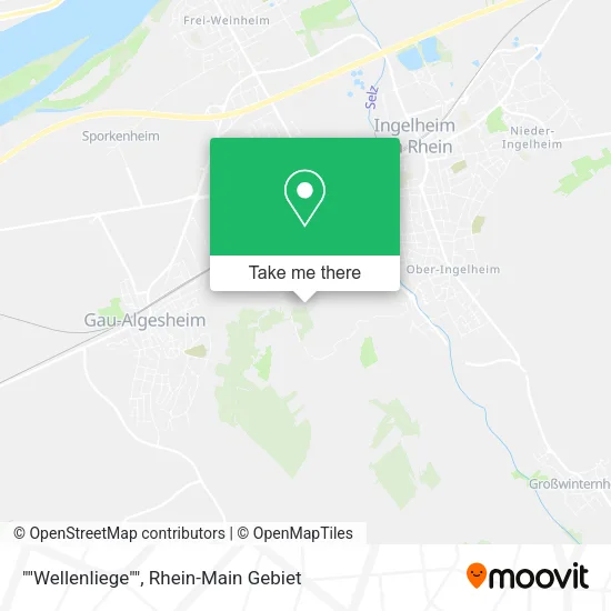 Карта ""Wellenliege""