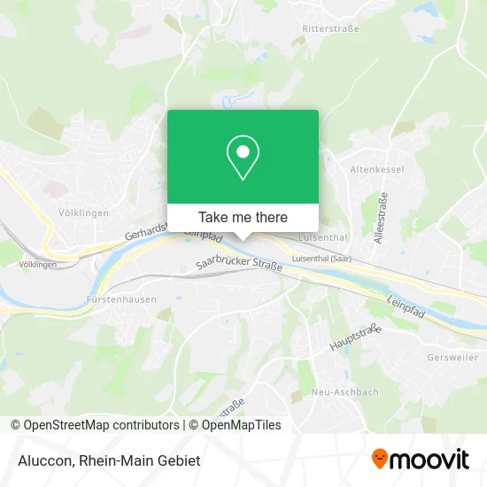 Карта Aluccon