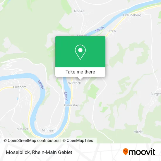 Moselblick map