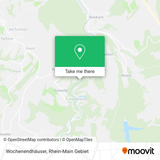 Карта Wochenendhäuser