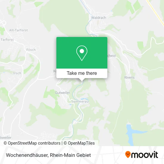 Карта Wochenendhäuser