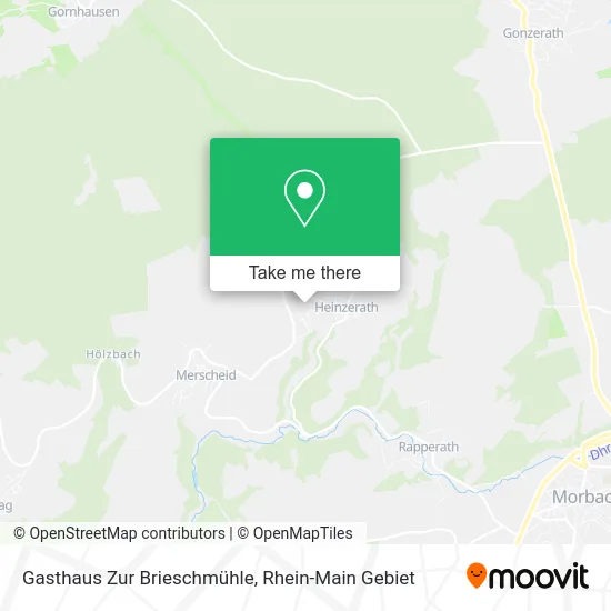 Карта Gasthaus Zur Brieschmühle