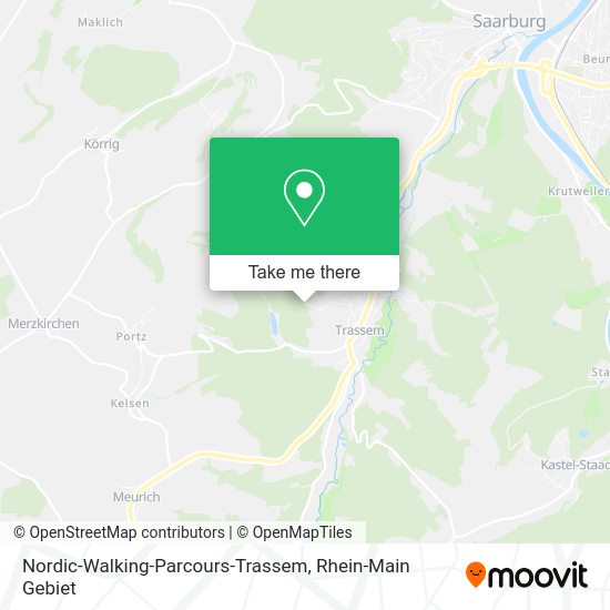 Карта Nordic-Walking-Parcours-Trassem