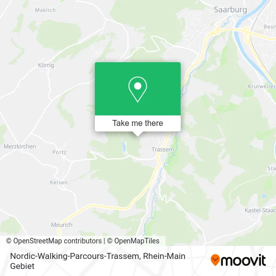 Карта Nordic-Walking-Parcours-Trassem