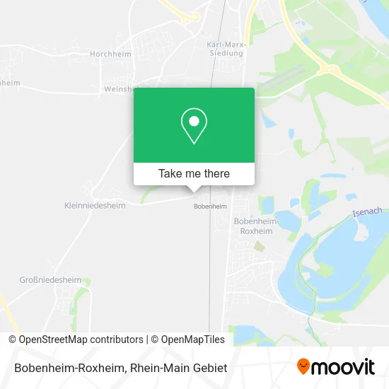 Карта Bobenheim-Roxheim