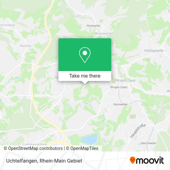Карта Uchtelfangen