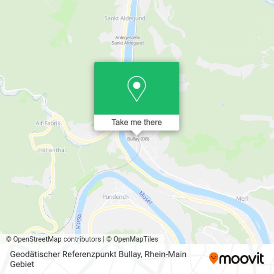Карта Geodätischer Referenzpunkt Bullay
