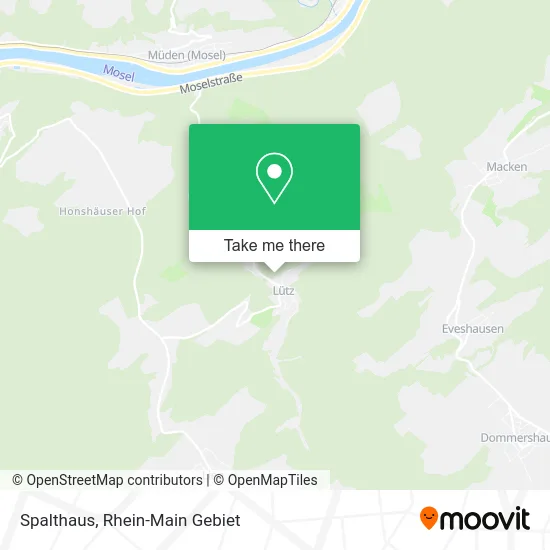 Spalthaus map