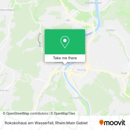 Карта Rokokohaus am Wasserfall