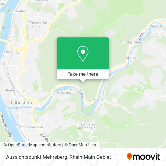Карта Aussichtspunkt Mehrsberg