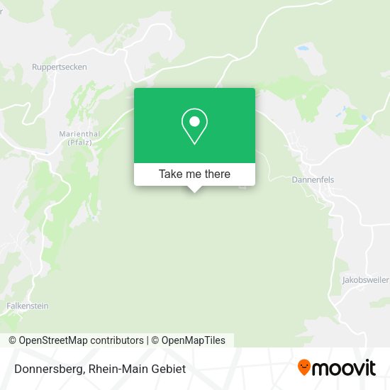Карта Donnersberg