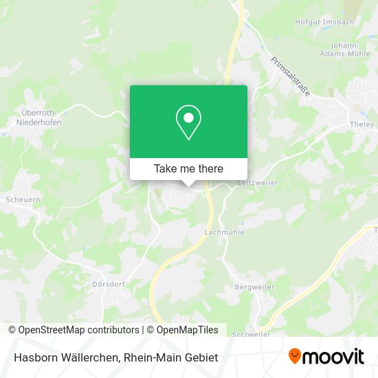 Карта Hasborn Wällerchen