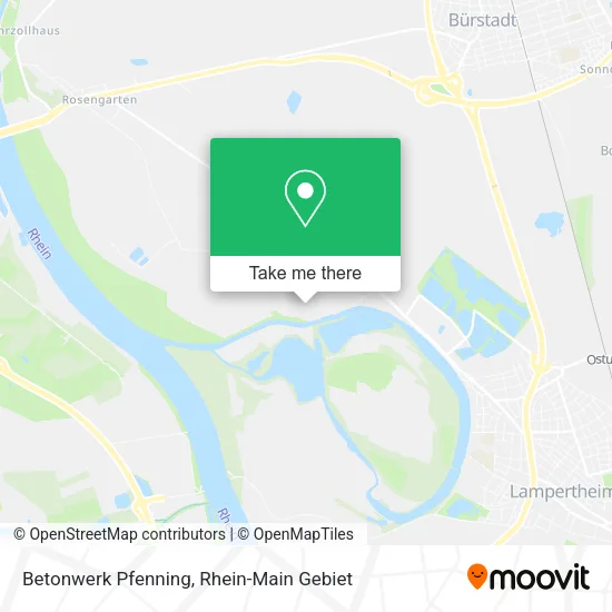 Карта Betonwerk Pfenning