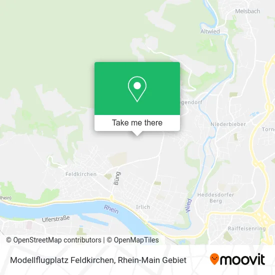 Карта Modellflugplatz Feldkirchen