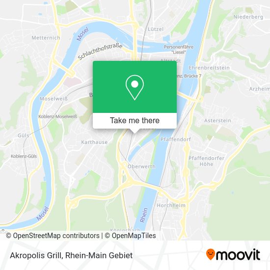 Карта Akropolis Grill