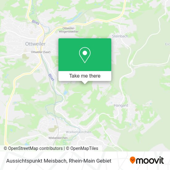 Карта Aussichtspunkt Meisbach