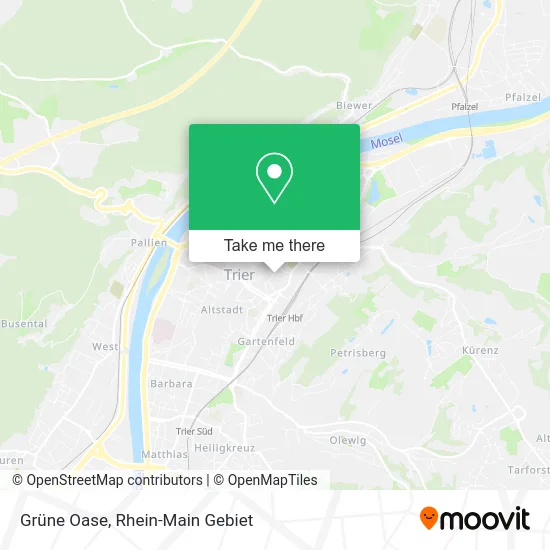 Карта Grüne Oase